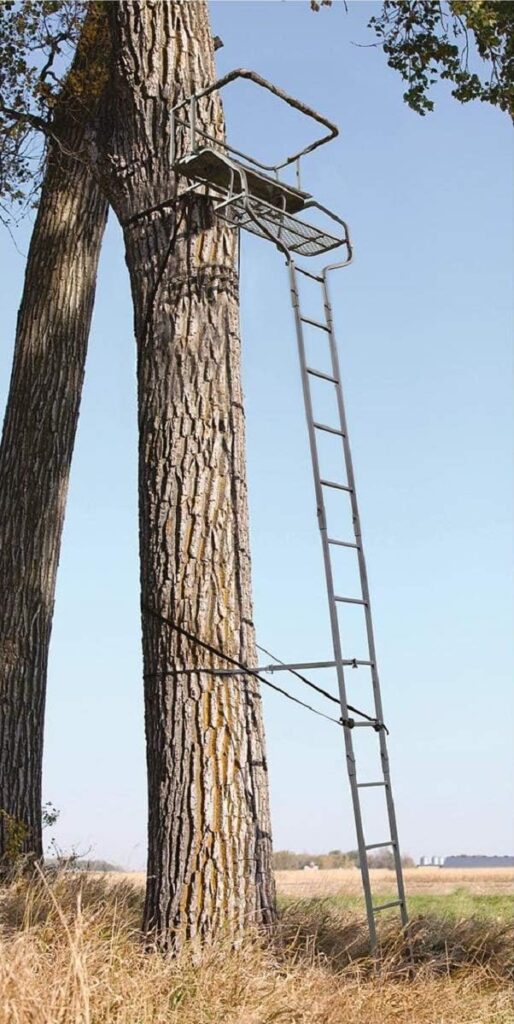 Sniper Deluxe 2-man Ladder Tree Stand 18'