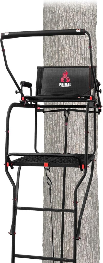 Primal Treestands 22' Mac Daddy Xtra Wide Deluxe Ladder Tree Stand